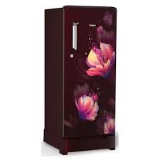 WDE 184L 2 Star Single Door Refrigerator with Handle - Bloom