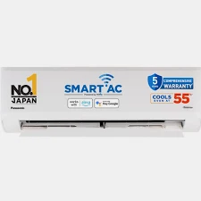 Panasonic 1.5 Ton 3 Star Premium Wi-Fi Inverter Smart Split AC